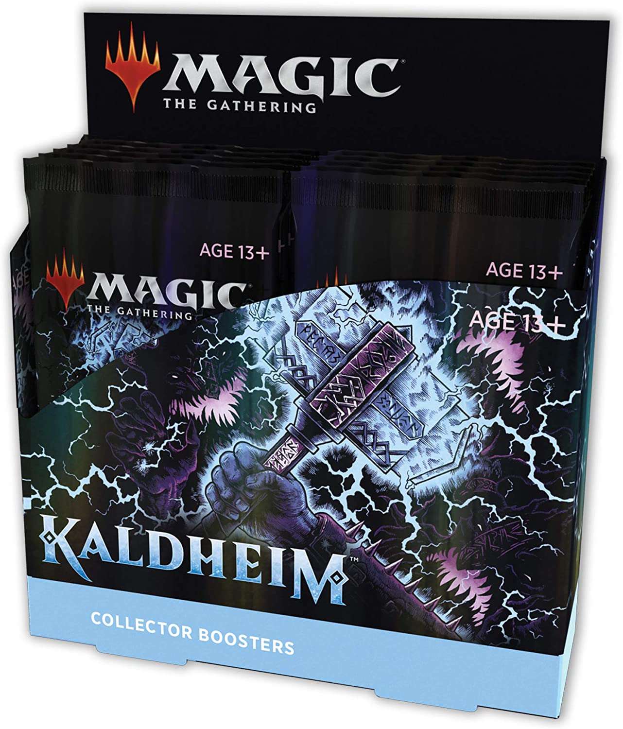 Magic The Gathering: Kaldheim Collector Booster Box, Wizards of the Coast, Magic the Gathering Sealed, magic-the-gathering-kaldheim-collector-booster-box, Booster Box, Kaldheim, MTG Sealed, Dark Ninja Gaming LA