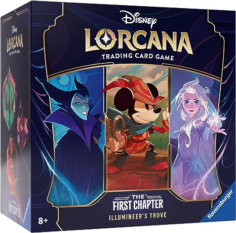 Lorcana: The First Chapter Illumineer's Trove - Safeguard Your Collection in Style!, RAVEMSBURGER, DISNEY LORCANA, disney-lorcana-the-first-chapter-illumineers-trove, , Dark Ninja Gaming LA