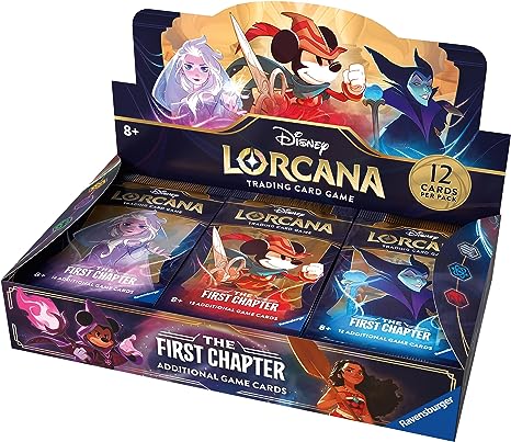Lorcana: The First Chapter Booster Box - Embark on a Magical Journey!, RAVENSBURGER, DISNEY LORCANA, disney-lorcana-the-first-chapeter-booster-box, , Dark Ninja Gaming LA