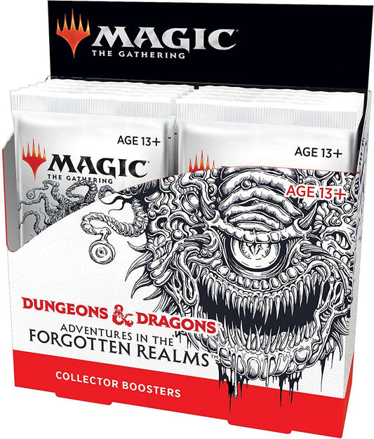 Magic The Gathering: Adventures in the Forgotten Realms Collector Booster Box, Wizards of the Coast, Magic the Gathering Sealed, dungeons-dragons-adventures-in-the-forgotten-realms-collector-booster-box, Booster Box, Dungeons & Dragons: Adventures in the Forgotten Realms, MTG Sealed, Dark Ninja Gaming LA