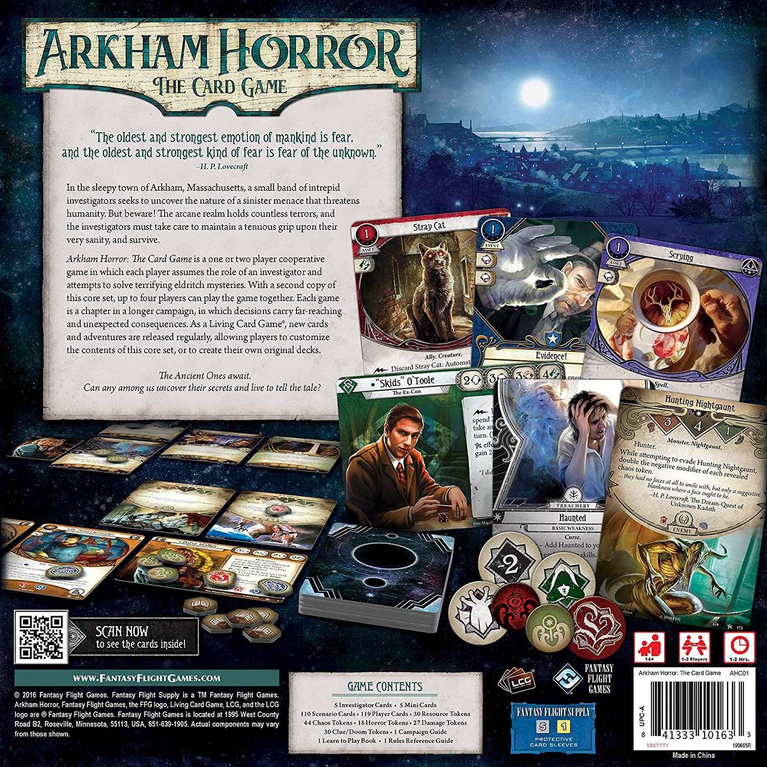 Arkham Horror: The Card Game - Unravel the Mysteries of Madness!, Fantasy Flight Games, Card Game, arkham-horror-the-card-game, , Dark Ninja Gaming LA