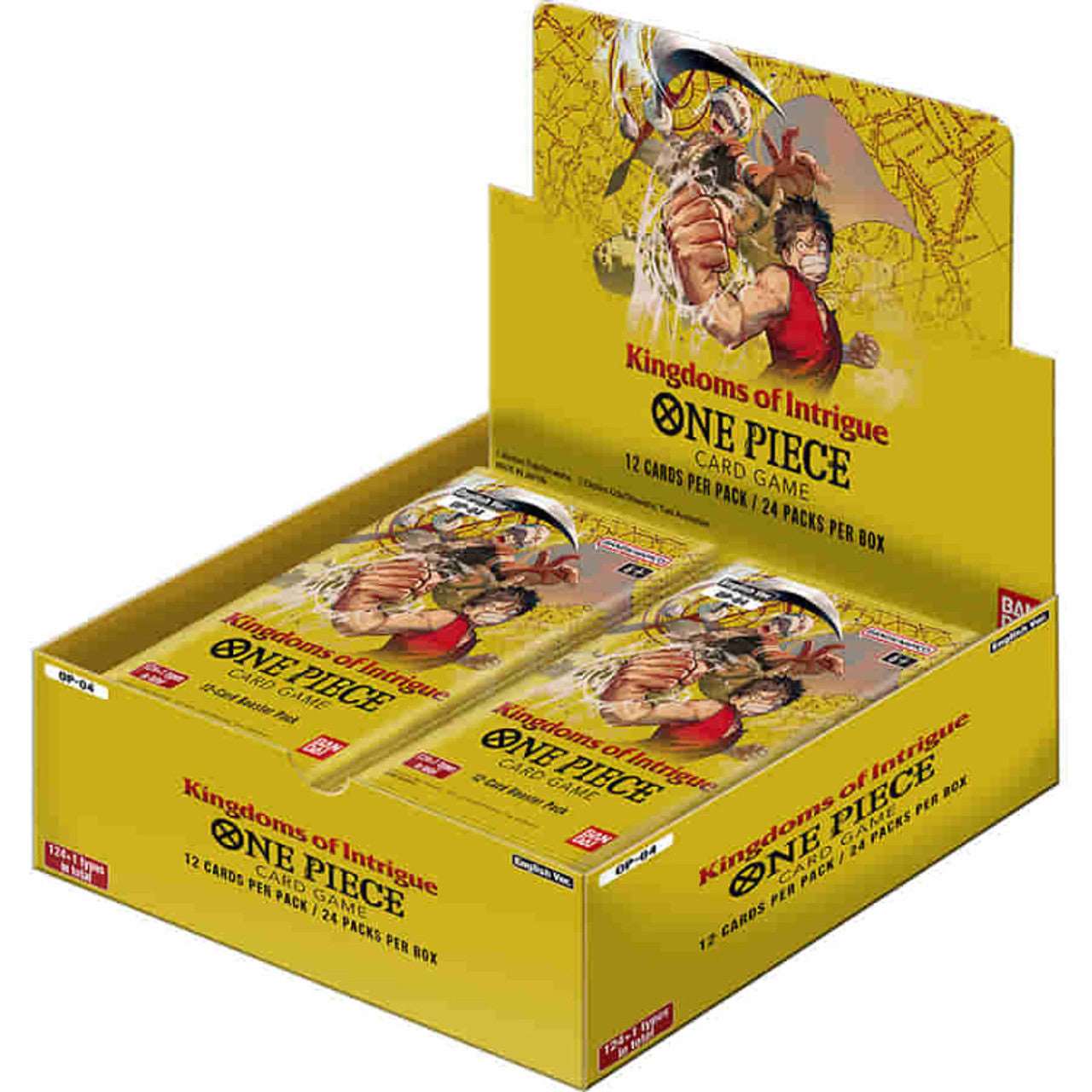 One Piece Card Game: [OP-04] Kingdom of Intrigue Booster Box, Bandai, One Piece Sealed, one-piece-card-game-kingdom-of-intrigue-booster-box, Booster Box, One Piece, Dark Ninja Gaming LA