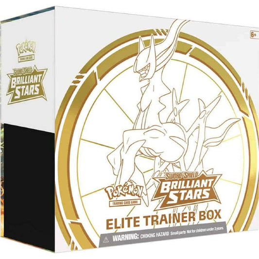 Pokémon: Brilliant Stars Elite Trainer Box - Harness Celestial Powers!, The Pokémon Company, Pokémon Sealed, preorder-pokemon-brilliant-stars-elite-trainer-box, Elite Trainer Box, Sword & Shield: Brilliant Stars, Dark Ninja Gaming LA