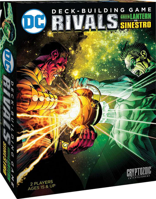 DC Deck Building Game: Rivals - Green Lantern vs. Sinestro, Cryptozoic Entertainment, Board Game, dc-deck-building-game-rivals-green-lantern-vs-sinestro, , Dark Ninja Gaming LA
