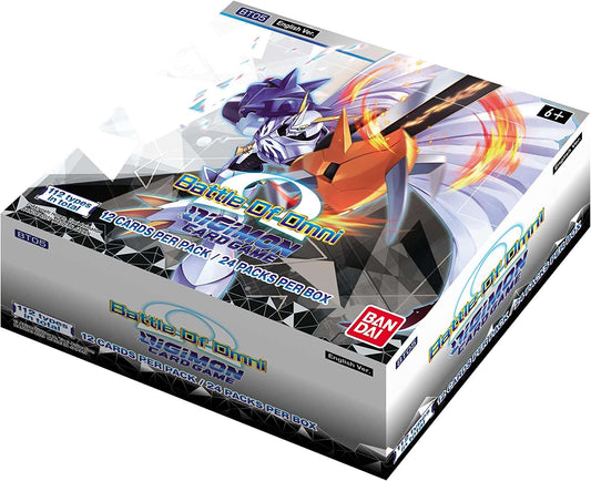 Digimon: Battle of Omni Booster Box - Unleash the Power of the Omni!, Bandai, Digimon English Sealed, digimon-the-card-game-battle-of-omni-booster-box, , Dark Ninja Gaming LA