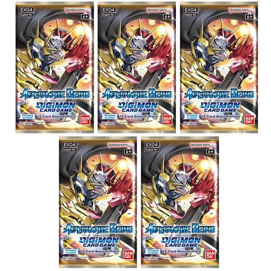 Digimon: Alternative Being Theme Booster Pack - Discover Unique Digivolutions!, Bandai, Digimon English Sealed, digimon-alternative-being-theme-booster-pack, Booster Packs, Digimon, Digimon Sealed, Dark Ninja Gaming LA
