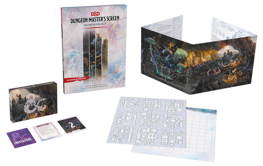 Dungeons & Dragons: Dungeon Master's Screen - Dungeon Kit, Wizards of the Coast, Dungeons & Dragons, dungeons-dragons-dungeon-masters-screen-dungeon-kit, Dungeons & Dragons, New Arrival, Dark Ninja Gaming LA