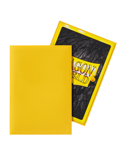 Dragon Shield: 60CT Japanese Yellow Matte Sleeves: Add Some Sunshine to Your Games!, Dragon Shield, Card Sleeves, dragon-shield-60ct-japanese-yellow-matte, , Dark Ninja Gaming LA