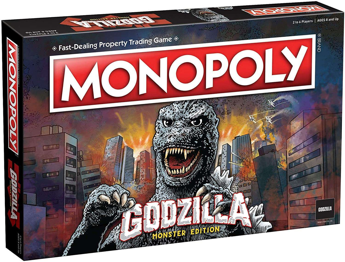 Monopoly: Godzilla Monster Edition, USAOPOLY INC, Board Game, monopoly-godzilla-monster-edition, , Dark Ninja Gaming LA