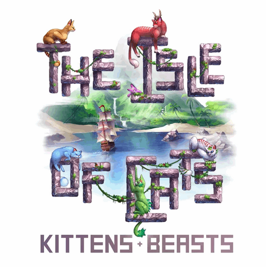 The Isle of Cats: Kittens + Beasts Expansion, City of Games, Board Game, the-isle-of-cats-kittens-beasts-expansion, , Dark Ninja Gaming LA