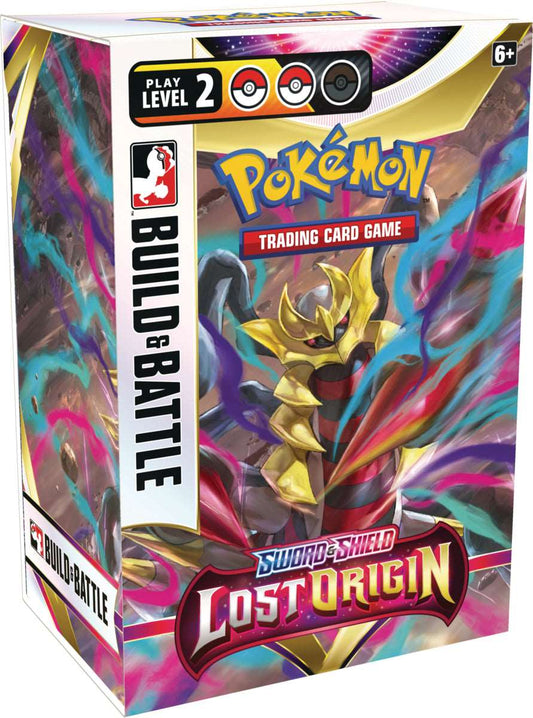 Pokemon: Lost Origin Build & Battle Box - Unleash Darkness, The Pokémon Company, Pokémon Sealed, preorder-pokemon-lost-origin-buld-battle, Build & Battle, Sword & Shield: Lost Origin, Dark Ninja Gaming LA