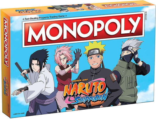 Monopoly: Naruto Shippuden Edition, USAOPOLY INC, Board Game, monopoly-naruto-shippuden, , Dark Ninja Gaming LA