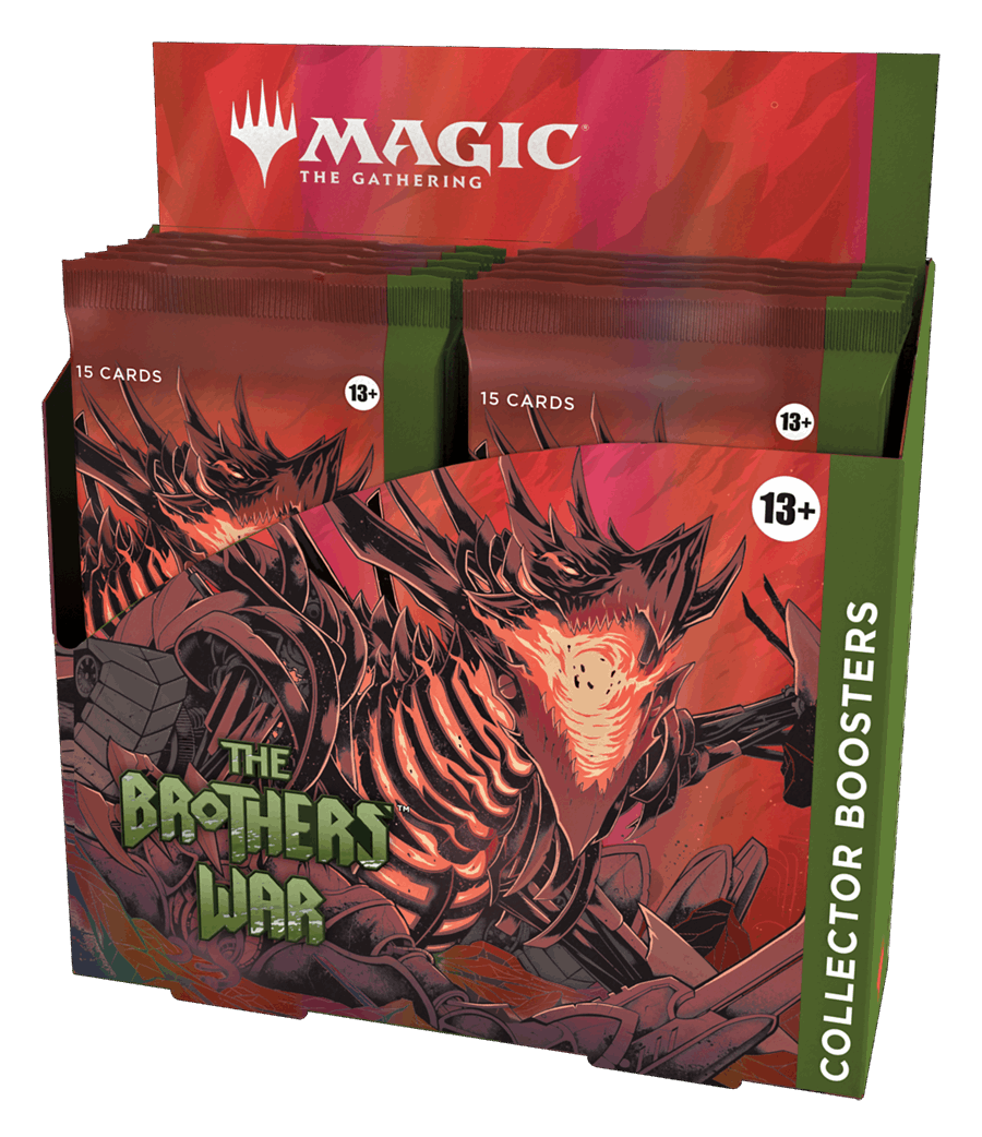 Magic The Gathering: The Brothers War Collector Booster Box, Wizards of the Coast, Magic the Gathering Sealed, copy-of-copy-of-magic-the-gathering-the-brothers-war-collector-booster-box, Booster Box, MTG Sealed, New Arrival, The Brothers War, Dark Ninja Gaming LA