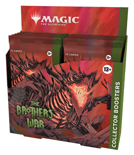 Magic The Gathering: The Brothers War Collector Booster Box, Wizards of the Coast, Magic the Gathering Sealed, copy-of-copy-of-magic-the-gathering-the-brothers-war-collector-booster-box, Booster Box, MTG Sealed, New Arrival, The Brothers War, Dark Ninja Gaming LA