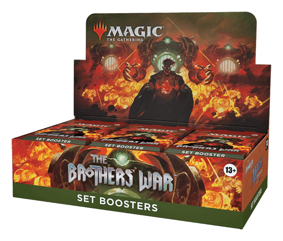 Magic The Gathering: The Brothers' War Set Booster Box, Wizards of the Coast, Magic the Gathering Sealed, copy-of-magic-the-gathering-the-brothers-war-set-booster-box, Booster Box, MTG Sealed, New Arrival, The Brothers War, Dark Ninja Gaming LA