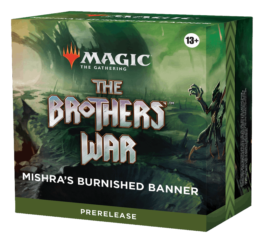 Magic The Gathering: The Brothers' War Prerelease Pack, Wizards of the Coast, Magic the Gathering Sealed, magic-the-gathering-the-brothers-war-prerelease-pack, MTG Sealed, New Arrival, Prerelease Packs, THE BROTHERS WAR, Dark Ninja Gaming LA