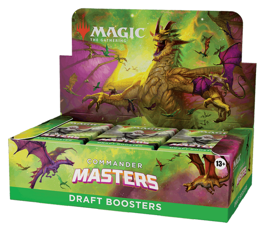 Magic The Gathering: Commander Masters Draft Booster Box, Wizards of the Coast, Magic the Gathering Sealed, magic-the-gathering-commander-masters-draft-booster-box, Booster Box, Commander Masters, Dark Ninja Gaming LA