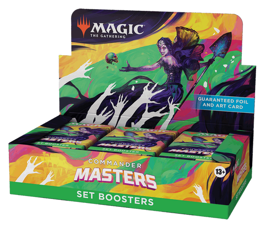Magic The Gathering: Commander Masters Set Booster Box, Wizards of the Coast, Magic the Gathering Sealed, magic-the-gathering-commander-masters-set-booster-box, Booster Box, Commander Masters, Dark Ninja Gaming LA