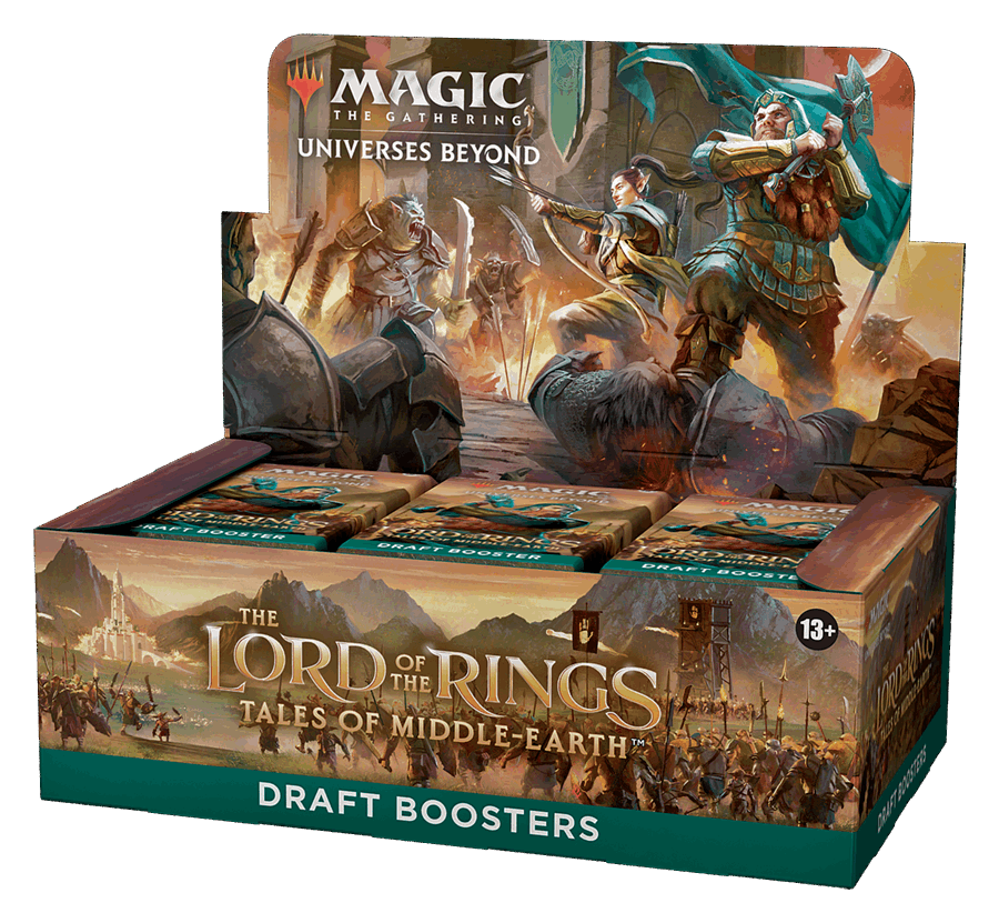 Magic The Gathering: The Lord Of The Rings Draft Booster Box, Wizards of the Coast, Magic the Gathering Sealed, magic-the-gathering-the-lord-of-the-rings-draft-booster-box, Booster Box, The Lord of the Rings, Dark Ninja Gaming LA