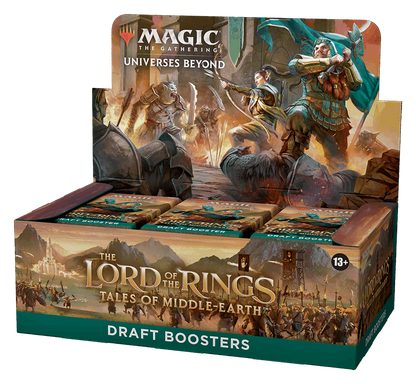 Magic The Gathering: The Lord Of The Rings Draft Booster Box, Wizards of the Coast, Magic the Gathering Sealed, magic-the-gathering-the-lord-of-the-rings-draft-booster-box, Booster Box, The Lord of the Rings, Dark Ninja Gaming LA