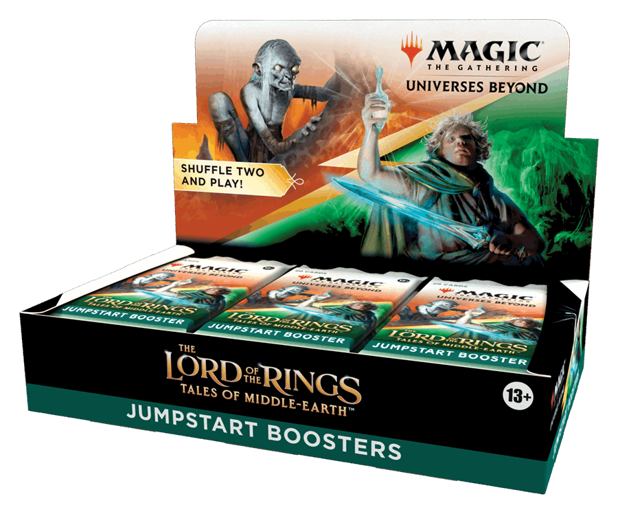 Magic The Gathering: The Lord Of The Rings Jumpstart Booster Box, Wizards of the Coast, Magic the Gathering Sealed, magic-the-gathering-the-lord-of-the-rings-jumpstart-booster-box, Booster Box, The Lord of the Rings, Dark Ninja Gaming LA
