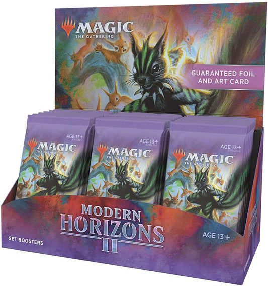 Magic The Gathering: Modern Horizons II Set Booster, Wizards of the Coast, Magic the Gathering Sealed, magic-the-gathering-modern-horizons-2-set-booster, Booster Box, Modern Horizons 2, MTG Sealed, Dark Ninja Gaming LA