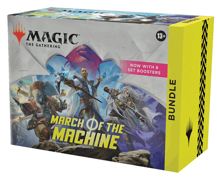 Magic The Gathering: March of the Machine Bundle Box, Wizards of the Coast, Magic the Gathering Sealed, magic-the-gathering-march-of-the-machine-collector-booster-box, Bundle Box, March of the Machine, Dark Ninja Gaming LA