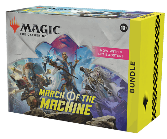 Magic The Gathering: March of the Machine Bundle Box, Wizards of the Coast, Magic the Gathering Sealed, magic-the-gathering-march-of-the-machine-collector-booster-box, Bundle Box, March of the Machine, Dark Ninja Gaming LA