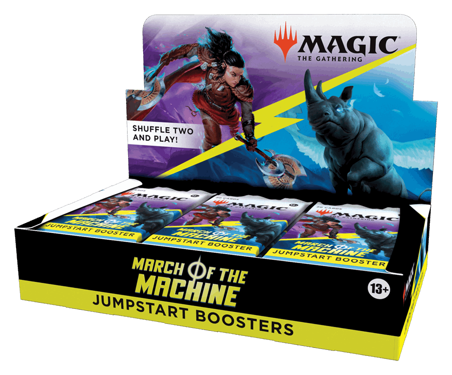 MAGIC THE GATHERING: MARCH OF THE MACHINE JUMPSTART BOOSTER BOX - Dark Ninja Gaming LA
