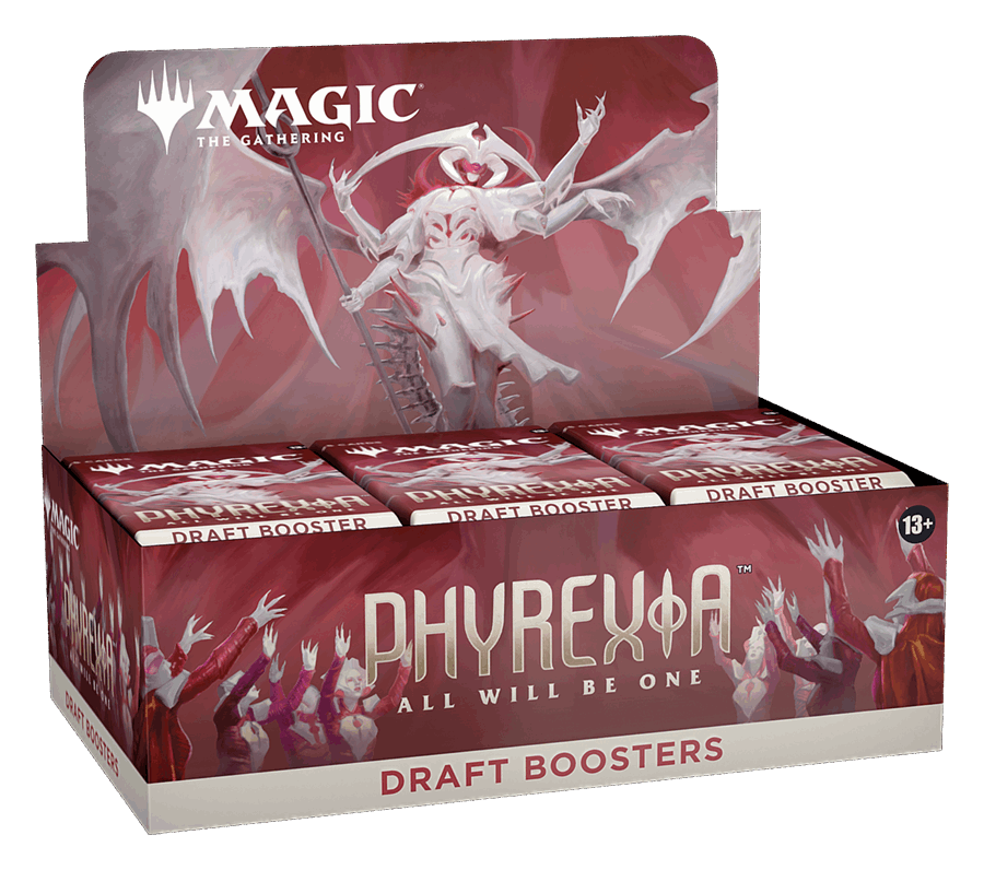 Magic The Gathering: Phyrexia - All Will Be One Draft Booster Box, Wizards of the Coast, Magic the Gathering Sealed, magic-the-gathering-phyrexia-all-will-be-one-draft-booster-box, Booster Box, New Arrival, Phyrexia: All Will Be One, Dark Ninja Gaming LA