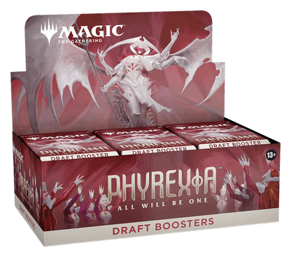 Magic The Gathering: Phyrexia - All Will Be One Draft Booster Box, Wizards of the Coast, Magic the Gathering Sealed, magic-the-gathering-phyrexia-all-will-be-one-draft-booster-box, Booster Box, New Arrival, Phyrexia: All Will Be One, Dark Ninja Gaming LA