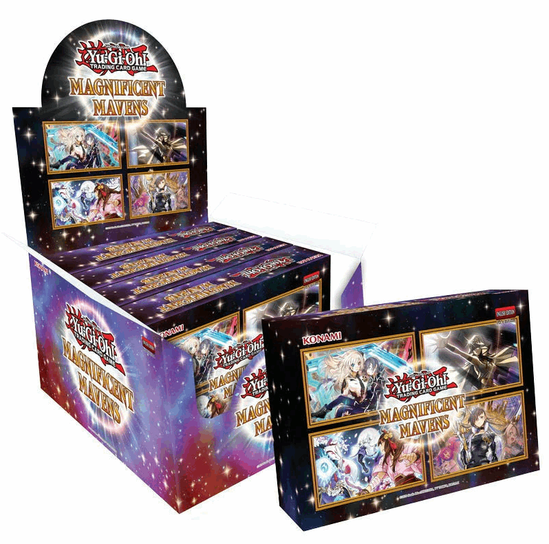 Yu-Gi-Oh!: Magnificent Mavens Booster Box, Konami, Yu-Gi-OH, preorder-yu-gi-oh-the-card-game-magnificent-mavens-booster-box, Magnificent Mavens, New Arrival, Dark Ninja Gaming LA
