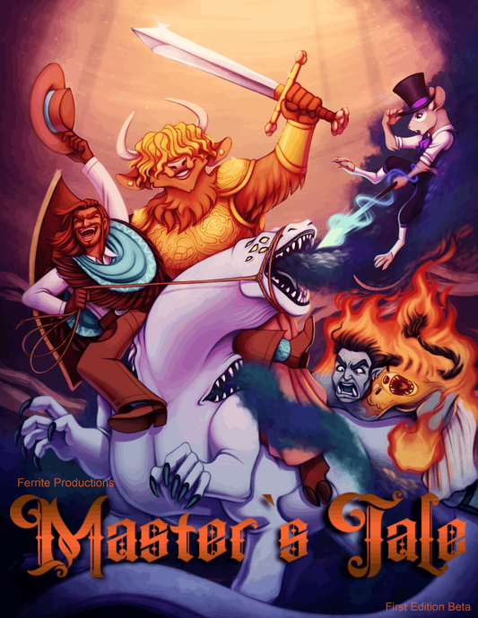 Master's Tale: Journeys in 16th Century Europe, Ferrite Productions, Role Playing Game, preorder-masters-tale, , Dark Ninja Gaming LA