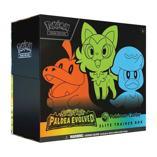 Pokemon: Scarlet & Violet Paldea Evolved Elite Trainer Box, The Pokémon Company, Pokémon Sealed, pokemon-scarlet-violet-paldea-evolved-elite-trainer-box, , Dark Ninja Gaming LA