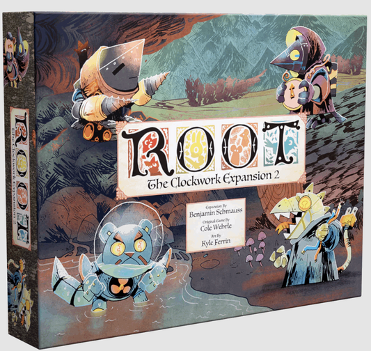 Root: The Clockwork Expansion 2 - Face Off Against Automated Factions, Leder Games, Board Game, root-the-clockword-expansion-2, New Arrival, Dark Ninja Gaming LA