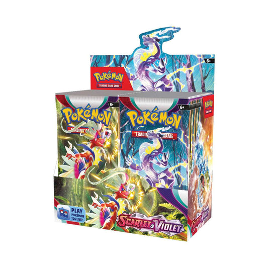 Pokémon: Scarlet & Violet Booster Box - Embark on a Legendary Journey!, The Pokémon Company, Pokémon Sealed, pokemon-scarlet-violet-booster-box, Booster Box, Scarlet & Violet: Base Set, Dark Ninja Gaming LA
