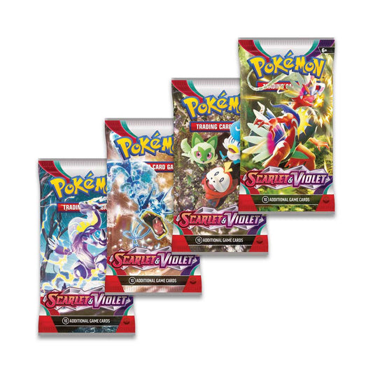 Pokémon: Scarlet & Violet Booster Pack - Start Your Adventure!, The Pokémon Company, Pokémon Sealed, copy-of-pokemon-scarlet-violet-booster-pack, Booster Packs, Scarlet & Violet: Base Set, Dark Ninja Gaming LA