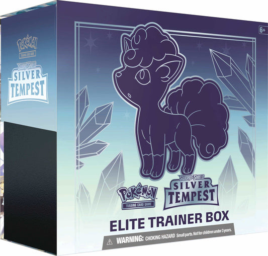 Pokemon: Silver Tempest Elite Trainer Box, The Pokémon Company, Pokémon Sealed, pokemon-silver-tempest-elite-trainer-box, Elite Trainer Box, New Arrival, Pokemon Sealed, Silver Tempest, Dark Ninja Gaming LA
