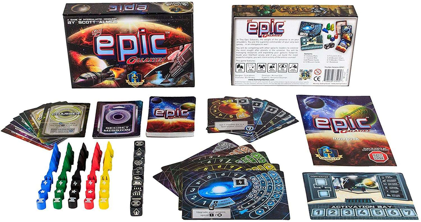 Tiny Epic Galaxies, Gamelyn Games, Board Game, tiny-epic-galaxies, , Dark Ninja Gaming LA