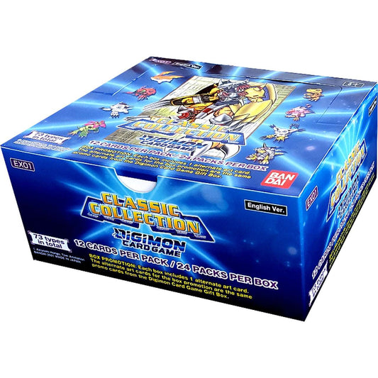 Digimon: Classic Collection Booster Box - Unleash Classic Digital Monsters!, Bandi, Digimon English Sealed, digimon-tcg-classic-collection-booster-box, , Dark Ninja Gaming LA