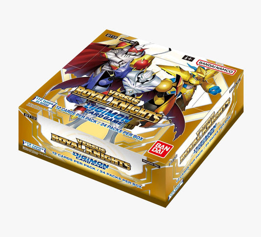 Digimon: Versus Royal Knights Booster - Command Legendary Digimon in Epic Battles!, Bandai, Digimon English Sealed, digimon-versus-royal-knights-booster, Booster Box, Digimon Sealed, Dark Ninja Gaming LA