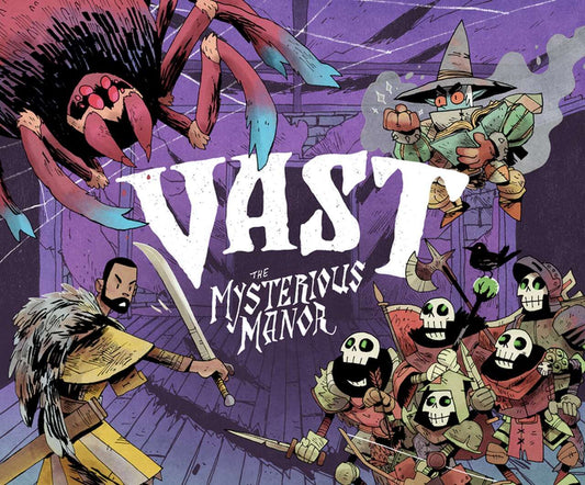 Vast: The Mysterious Manor Expansion, Leder Games, Board Game, vast-the-mysterious-manor, , Dark Ninja Gaming LA