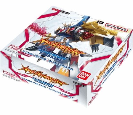 Digimon: Xros Encounter Booster Box - Unleash Rare Digimon & New Gameplay Mechanics!, Bandai, Digimon English Sealed, preorder-digimon-xros-encounter-booster-box, , Dark Ninja Gaming LA