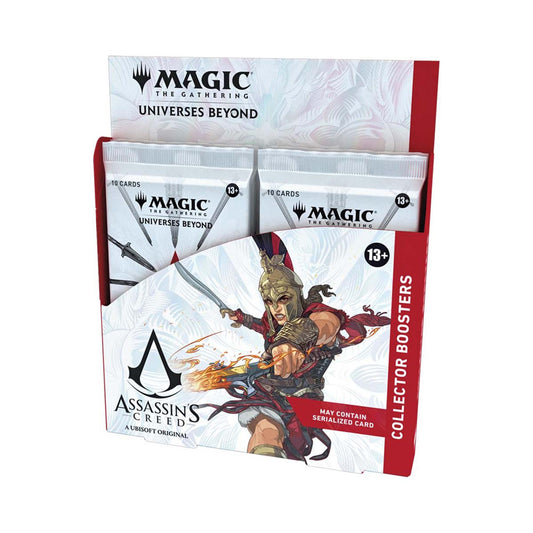 Magic the Gathering: Assassin's Creed Collector Booster Display, Wizards of the Coast, Magic the Gathering Sealed, magic-the-gathering-assassins-creed-collector-booster-display, , Dark Ninja Gaming LA