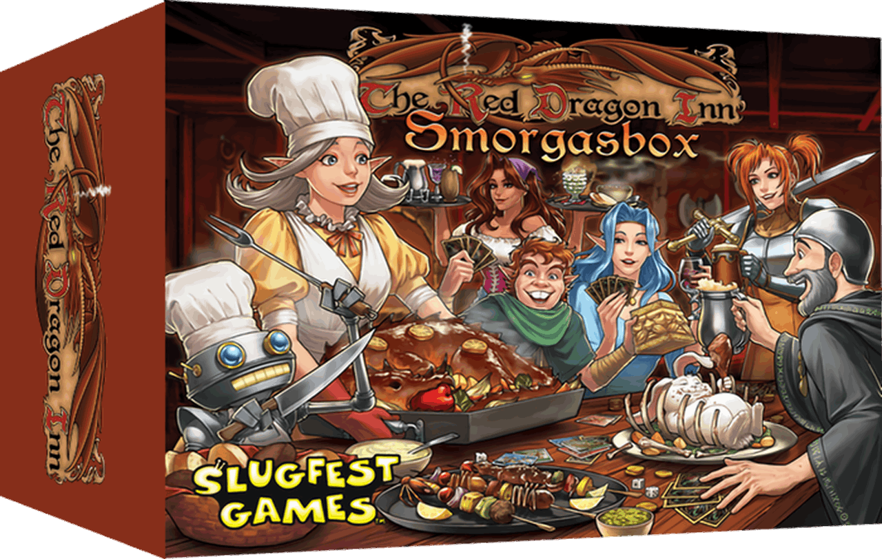 The Red Dragon Inn: Smorgasbox, SlugFest Games, Board Game, the-red-dragon-inn-smorgasbox, , Dark Ninja Gaming LA
