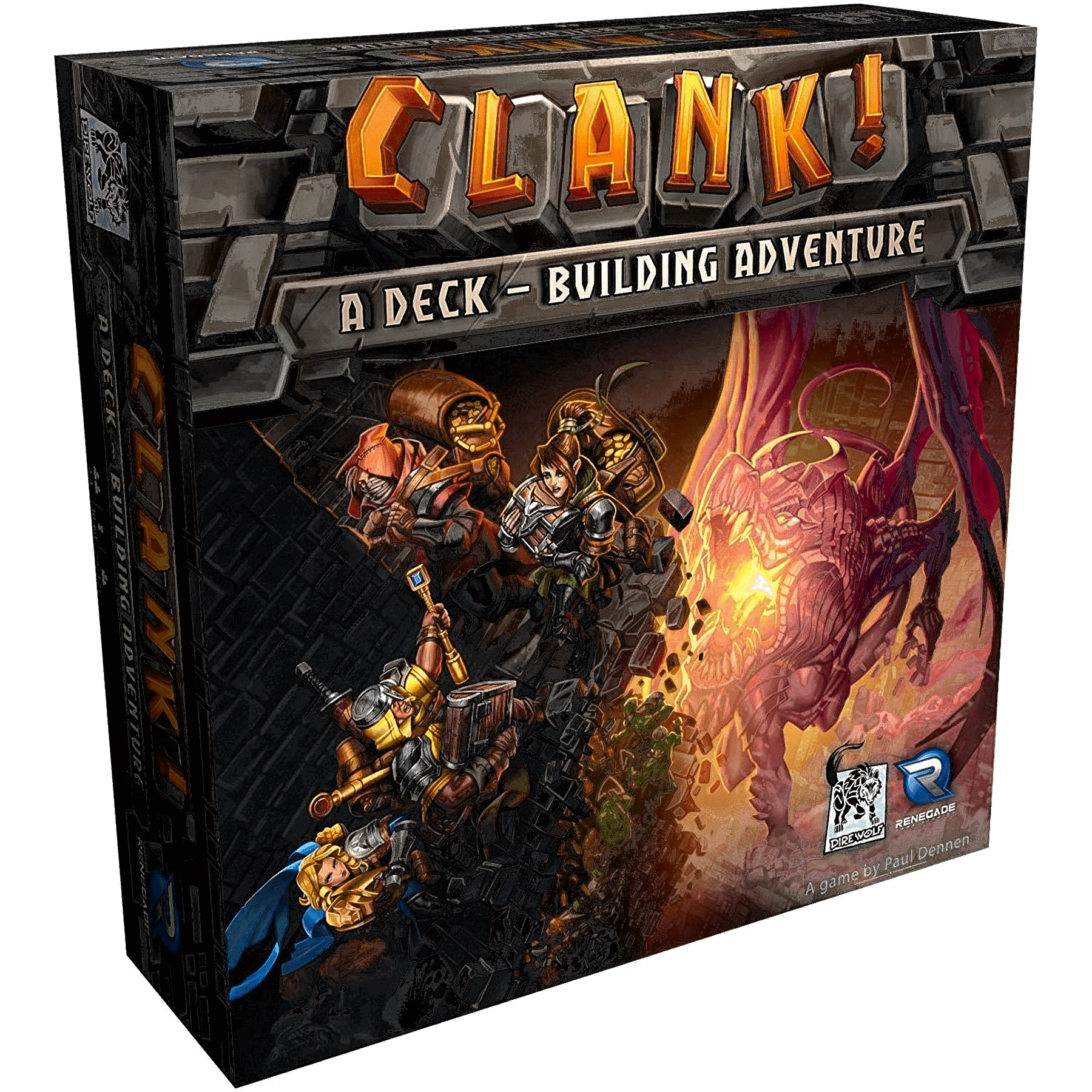 Clank! A Deck-Building Adventure - Enter the Dragon's Lair and Steal to Win!, Renegade Games, Card Game, clank-a-deck-building-adventure, Card Games, Dark Ninja Gaming LA