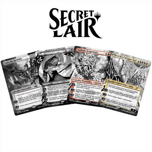 Magic the Gathering: Secret Lair - All Will Be One What-If Walkers, Wizards of the Coast, Magic the Gathering Sealed, magic-the-gathering-wpn-exclusive-secret-lair-drop, MTG Sealed, Phyrexia: All Will Be One, Secret Lair Drop Series, Dark Ninja Gaming LA