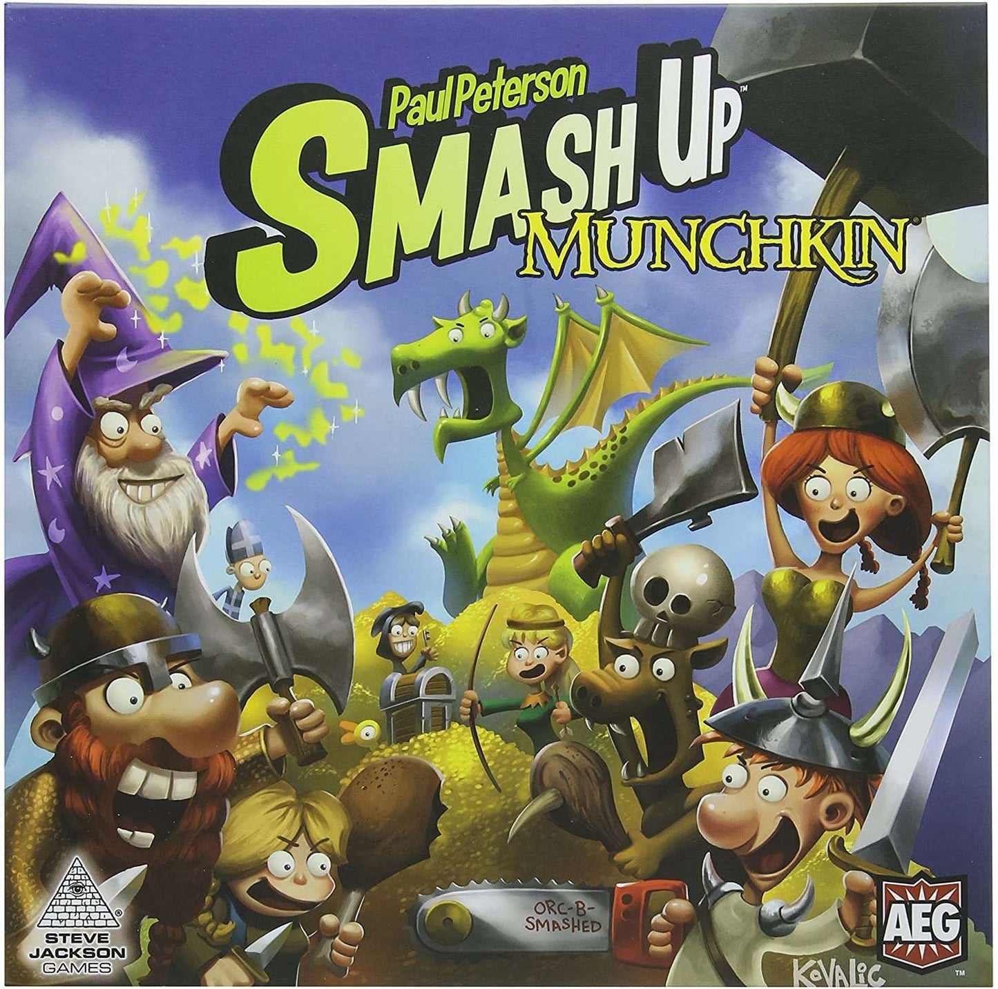 SMASH UP MUNCHKIN - Dark Ninja Gaming LA