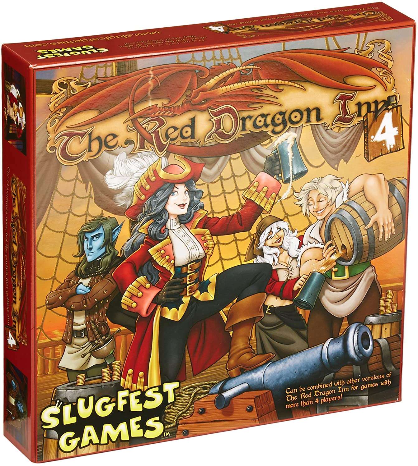 The Red Dragon Inn 4, SlugFest Games, Board Game, the-red-dragon-inn-4, , Dark Ninja Gaming LA