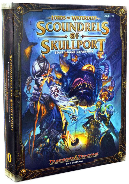 Dungeons & Dragons: Lords of Waterdeep - Scoundrels of Skullport Expansion, Wizards of the Coast, Board Game, lords-of-waterdeep-scoundrels-of-skullport-expansion, , Dark Ninja Gaming LA